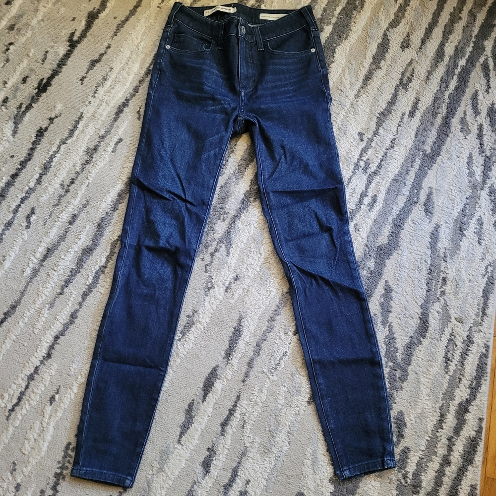 Pilcro Anthropologie High-Rise Denim Legging 26 Tall-NWOT